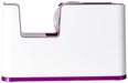 Leitz WOW Tape Dispenser White/Purple 53641062