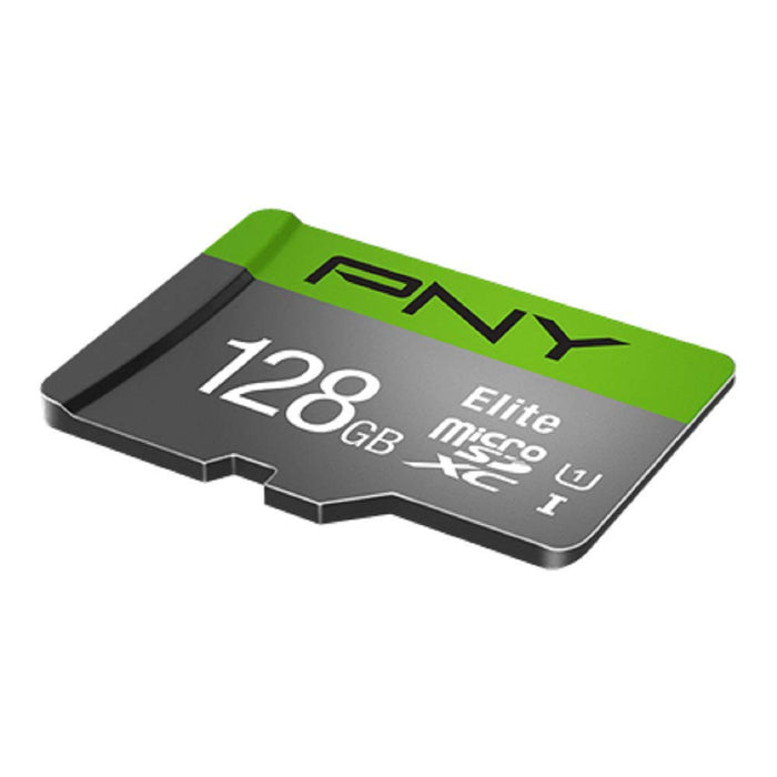 Best Value PNY Elite microSDXC card 128GB Class 10 UHS-I U1 100MB/s A1 V10