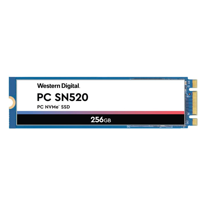 WD PC SN520 NVMe SSD - SSD - 256 GB - internal - M.2 2280 - PCIe 3.0 x2 (NVMe)