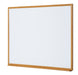 Best Value Bi-Office Earth Executive - Whiteboard, Dry Wipe Non Magnetic Board with Oak Effect Frame, 180 x 120 cm