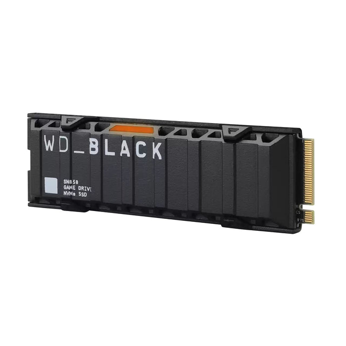 WD Black SN850 NVMe SSD WDBAPZ5000BNC - SSD - 500 GB - internal - M.2 2280 - PCIe 4.0 x4 (NVMe) - integrated heatsink