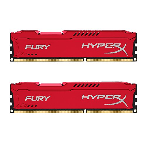 8GB 1866MHz DDR3 CL10 DIMM (Kit of 2) HyperX Fury Red Series