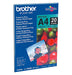 Brother Innobella Premium Plus BP71GA4 - Glossy - A4 (210 x 297 mm) - 260 g/m - 20 sheet(s) photo paper - for Brother DCP-J582, J982, T310, HL-J6000, MFC-J1605, J5630, J6583, J6983, J738, J877, J998