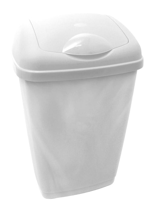 Best Value Bentley Industrial 50 Liter Flip Top Bin - White