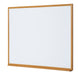 Best Value Bi-Office Earth-it Executive-Not Magnetic Enamel Whiteboard 900x 600mm, Oak