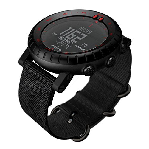 Suunto Core - Wristwatch - digital - aluminium - black / red