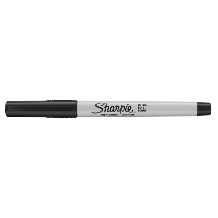 Best Value Sharpie Permanent Markers, Ultra-Fine Tip, Assorted Standard Colours, Pack of 4