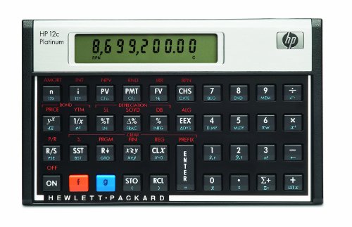 HP 12C PLATINUM Financial Calculator