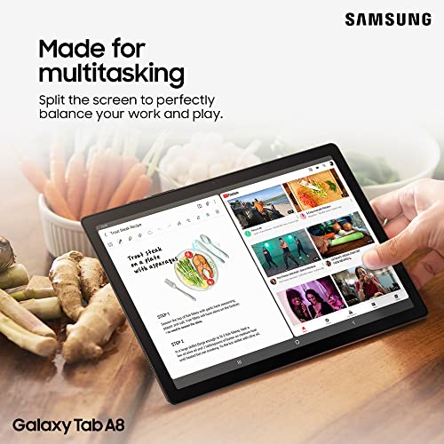 Galaxy Tab A8 10.5in 3GB 32GB LTE Silver