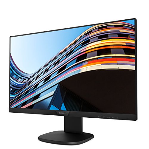 Philips S-line 223S7EJMB - LED monitor - 22" (21.5" viewable) - 1920 x 1080 Full HD (1080p) @ 60 Hz - IPS - 250 cd/m - 1000:1 - 5 ms - HDMI, VGA, DisplayPort - speakers - black, textured black