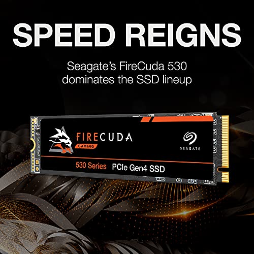 Seagate FireCuda 530 ZP500GM3A013 - Solid state drive - 500 GB - internal - M.2 2280 - PCI Express 4.0 x4 (NVMe) - with 3 years Seagate Rescue Data Recovery