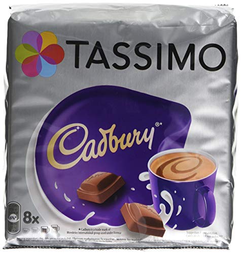 Best Value Tassimo Cadbury Hot chocolate 8 Servings Now even more CHOCOLATEY!