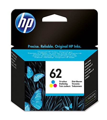 Best Value HP C2P06AE 62 Original Ink Cartridge, Tri-color, Pack of 1