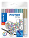 Pilot Pintor Medium Bullet Tip Paint Marker 4.5mm Metallic Assorted Colours (Pack 6)  3131910517450