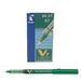 Best Value Pilot V7 Hi-Tecpoint Rollerball Pen, 0.7 mm Tip - Green, Box of 12