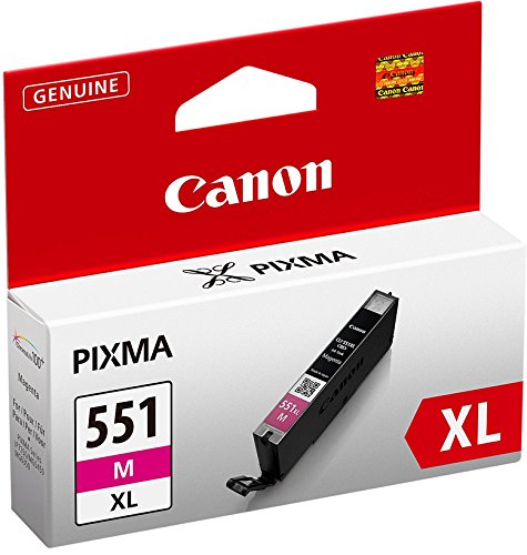 Canon CLI-551 MXL - 6445B001 - 1 x Magenta - High Yield - Ink tank - For PIXMA iP8750,iX6850,MG5550,MG5650,MG5655,MG6450,MG6650,MG7150,MG7550,MX725,MX925