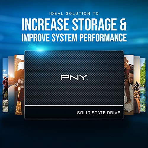 PNY CS900 - SSD - 500 GB - internal - 2.5" - SATA 6Gb/s