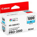 Canon PFI-1000 B - 80 ml - blue - original - ink tank - for imagePROGRAF PRO-1000