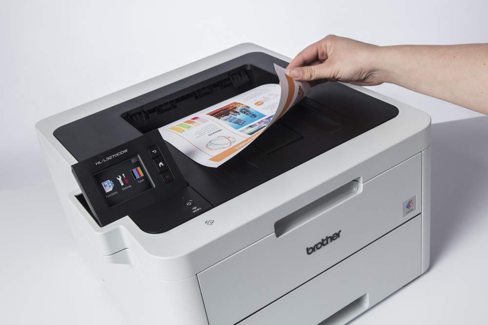 Best Value Brother HL-L3270CDW Colour Laser Printer, Wireless and PC Connected, Print and 2 Sided Printing, A4