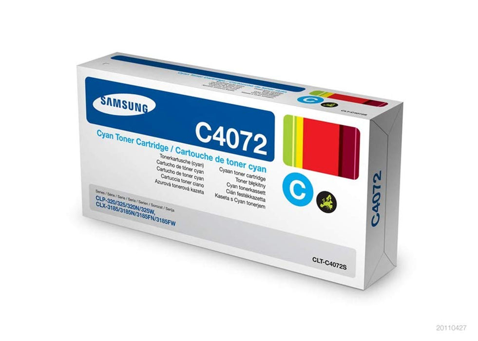 Best Value Samsung ST994A CLT-C4072S Toner Cartridge, Cyan, Pack of 1