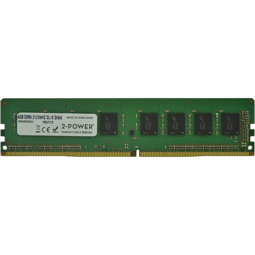 2-Power - DDR4 - module - 4 GB - DIMM 288-pin - 2133 MHz / PC4-17000 - CL15 - unbuffered - non-ECC