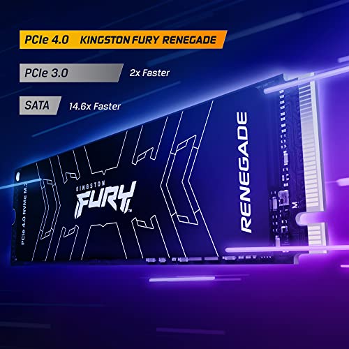 Kingston FURY Renegade - Solid state drive - 1 TB - internal - M.2 2280 - PCI Express 4.0 (NVMe)