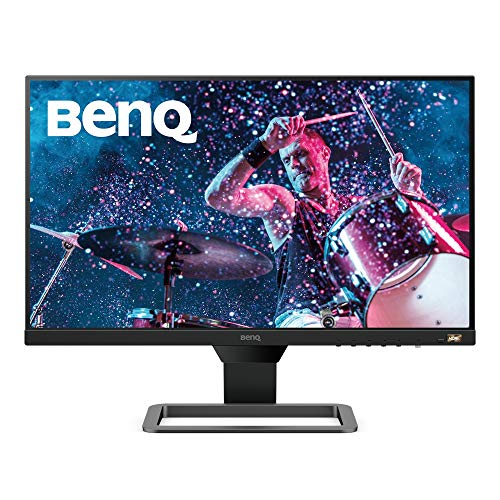 BenQ EW2480 - LED monitor - 23.8" - 1920 x 1080 Full HD (1080p) @ 60 Hz - IPS - 250 cd/m - 1000:1 - 5 ms - HDMI - speakers - black, metallic grey