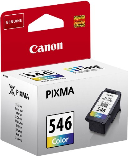 Canon CL-546 - 8289B001 - 1 x Cyan,1 x Magenta,1 x Yellow - Ink Cartridge - For PIXMA iP2850,MG2450,MG2550,MG2555,MG2950,MG2950S,MX495