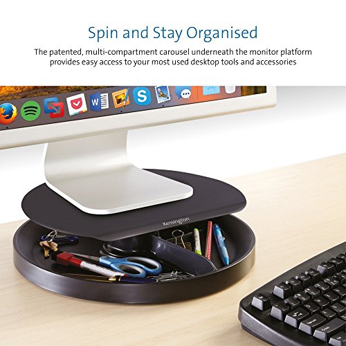 Kensington SmartFit Spin2 - Stand - for Monitor - black