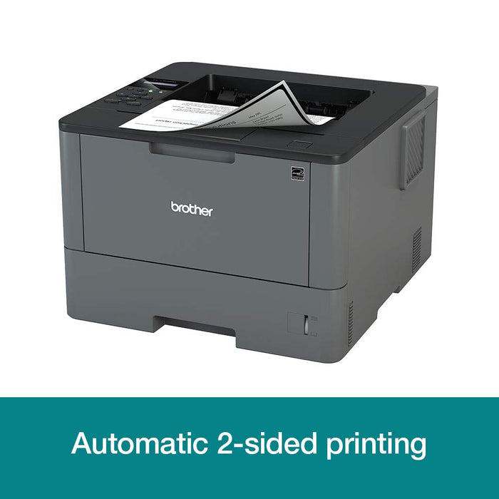 Best Value Brother HL-L5000D A4 Mono Laser Printer, PC Connected, Print and Duplex 2 Sided Printing