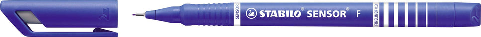 Best Value Fineliner - STABILO SENSOR F Box of 10 Blue