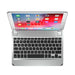 Brydge 10.5 Inch QWERTY English Bluetooth Wireless Keyboard for Apple iPad Pro Lightweight Aluminium Body Backlit Keys Silver