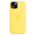 Apple - Back cover for mobile phone - MagSafe compatibility - silicone - canary yellow - for iPhone 14