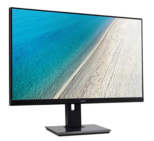 Acer B277U - LED monitor - 27" - 2560 x 1440 WQHD @ 75 Hz - IPS - 350 cd/m - 4 ms - HDMI, DisplayPort - speakers - black