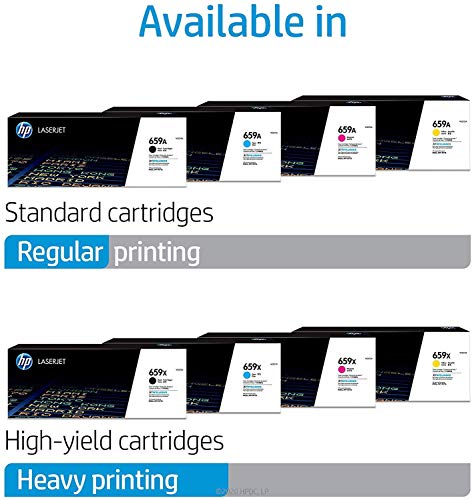 HP 659X - Yellow - original - LaserJet - toner cartridge (W2012X) - for LaserJet Enterprise MFP M776, LaserJet Enterprise Flow MFP M776