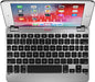 Brydge 7.9 Inches QWERTY Spanish Bluetooth Wireless Keyboard for Apple iPad Mini 4th 5th Generation 3 Level Backlit Keys 180 Degree Viewing Angle Spac