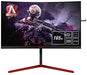 AOC Gaming AG273QCG - AGON Series - LED monitor - curved - 27" - 2560 x 1440 QHD @ 165 Hz - TN - 400 cd/m - 1000:1 - DisplayHDR 400 - 1 ms - HDMI, DisplayPort - speakers - black, red