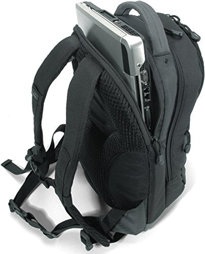 DICOTA Backpack Mission Laptop Bag 15.6" Black. Cushioned notebook compartment (high-density foam). Water-resistant, durable material. Adjustable chest strap and hip strap with cushioned flaps. Lifetime Warranty. Bag suitable for laptop sizes: 14" 14.1" 15" 15.4" 15.6". - DICOTA has over 20 years experience in providing professionals with high quality, stylish and durable solutions to protect their personal devices.  Aside from a comprehensive range of notebook cases DICOTA also offer privacy fi