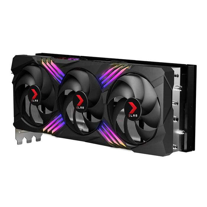 PNY XLR8 GeForce RTX 4090 Gaming VERTO EPIC-X RGB Triple Fan - Graphics card - NVIDIA GeForce RTX 4090 - 24 GB GDDR6X - PCIe 4.0 x16 - HDMI, 3 x DisplayPort