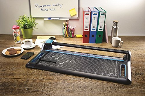 Best Value Avery A2 P640 Precision Trimmer Paper Cutter, Black and Teal