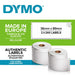 Best Value Dymo 36 mm x 89 mm LW Large Address Labels, 2 Rolls of 260, (520 Easy-Peel Labels), Self-Adhesive, for LabelWriter Label Makers, Authentic, Black Print on White