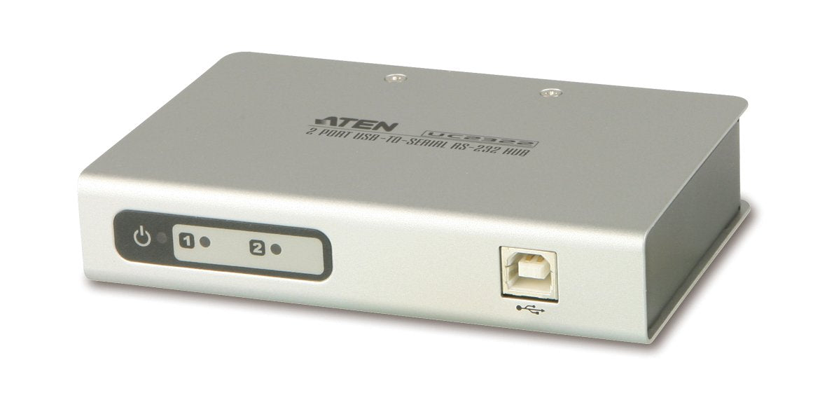 2 Port USB-to-Serial RS-232 Hub