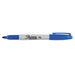 Best Value Sharpie Permanent Markers, Fine Tip, Blue, Box of 12