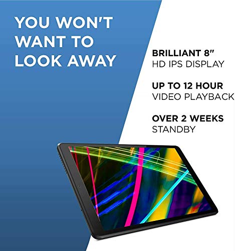 Lenovo Tab M8 HD (2nd Gen) ZA62 - Tablet - Android 9.0 (Pie) - 32 GB Embedded Multi-Chip Package - 8" TFT (1280 x 800) - microSD slot - iron grey - TopSeller