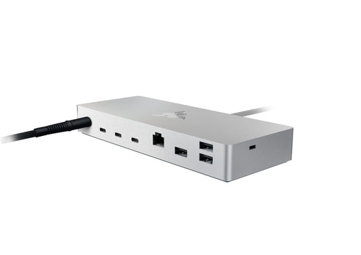 Razer Thunderbolt 4 Dock Chroma Premium Hub with RGB Lighting for Windows and Mac Mercury White