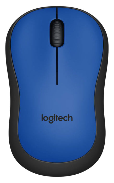 Best Value Logitech M220 Wireless Mouse, Silent Buttons, 2.4 GHz with USB Mini Receiver, 1000 DPI Optical Tracking, 18-Month Battery Life, Ambidextrous PC / Mac / Laptop - Blue