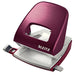 Best Value Leitz Hole Punch, 30 Sheets, Guide Bar with Format Markings, Metal, Style Range, 50060028 - Garnet Red