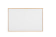 Best Value Bi-Office MP07001010 Whiteboard Budget, Wood Frame, 90 x 60 cm - White