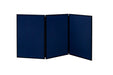 Bi-Office Exhibition System Floor Standing Display Board 3 Panel DSP330513 600 x 900mm Blue, Grey