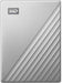 WD My Passport Ultra WDBC3C0020BSL - Hard drive - encrypted - 2 TB - external (portable) - USB 3.0 (USB-C connector) - 256-bit AES - silver